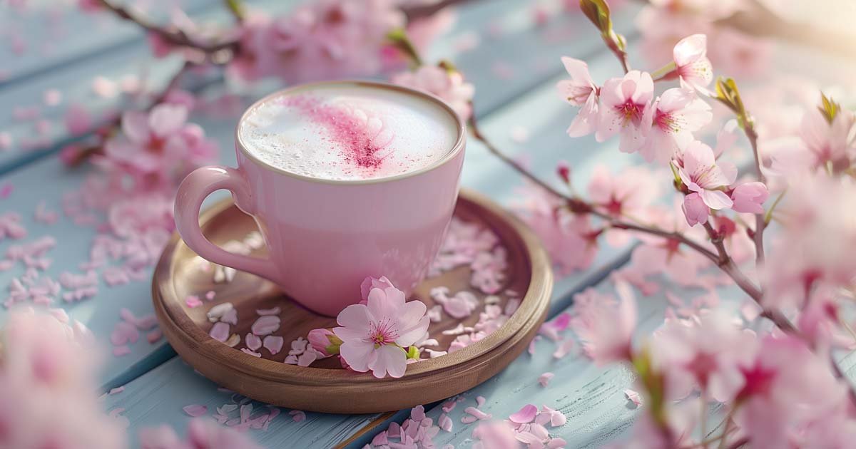 Sakura Latte